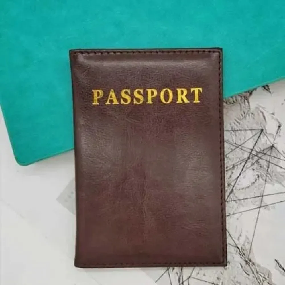 Dark Brown Passport Cover